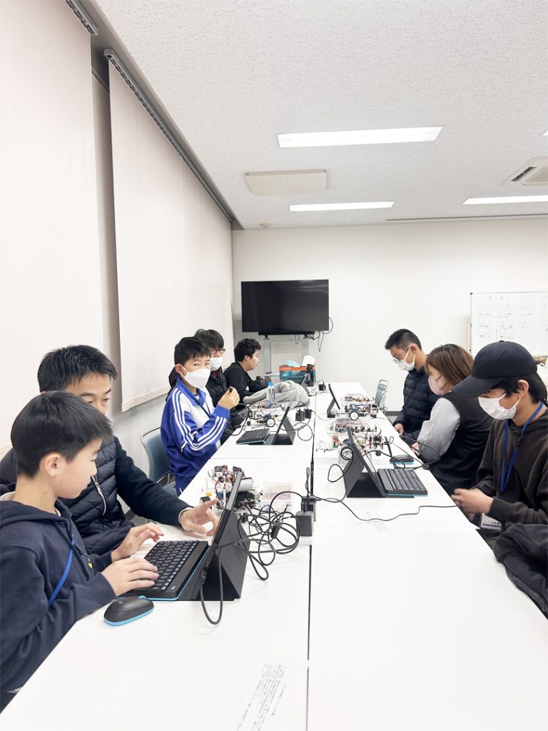 試合前セッティング